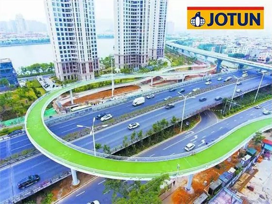 佐敦助力中国首条空中自行车道，总长度达28公里！
